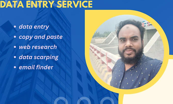 do exemplary  data entry, copy paste, web research,