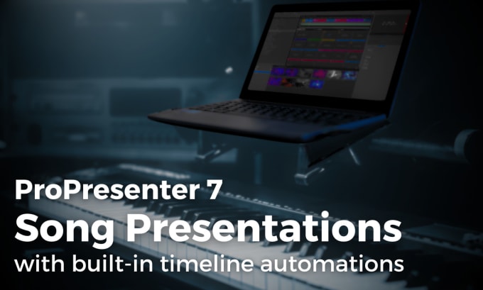 how to create a presentation in propresenter
