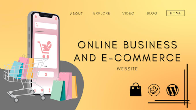 build ecommerce store using wordpress woocommerce website online store