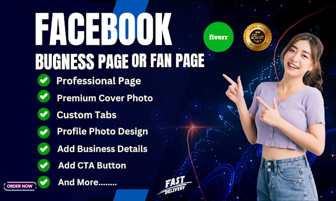 create and setup facebook  page or professional fan page