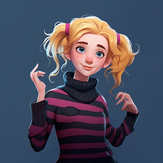 Create Unique Cartoon Character For You By Takpeak Fiverr Create Unique Cartoon Character For You By Takpeak Fiverr