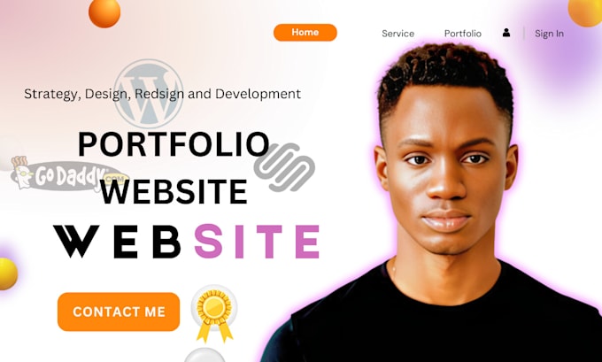 personal website portfolio website business agency website