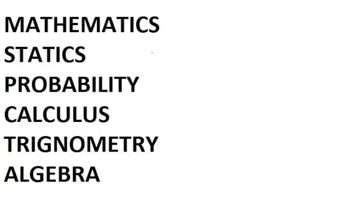 do all projects related to mathematics
