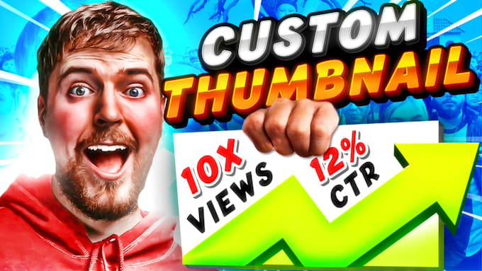 Make a high quality youtube thumbnail by Sazanamiidesign | Fiverr
