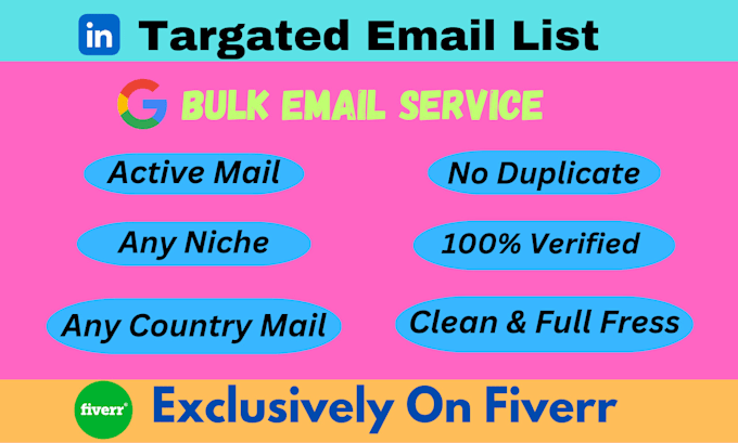 do provide niche targeted email list and active collect audience