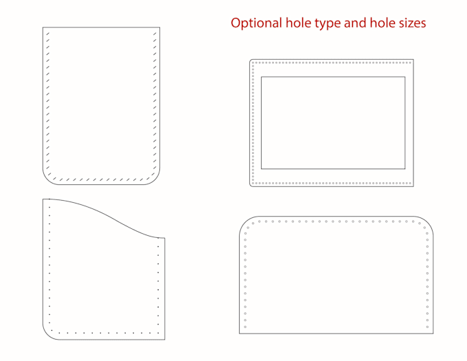 design leather patterns for handmade leather makers