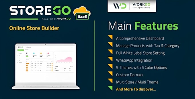 do store go saas online store builder ecommerce website