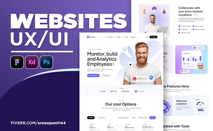 do clean web UI design, web UI design template, ui ux