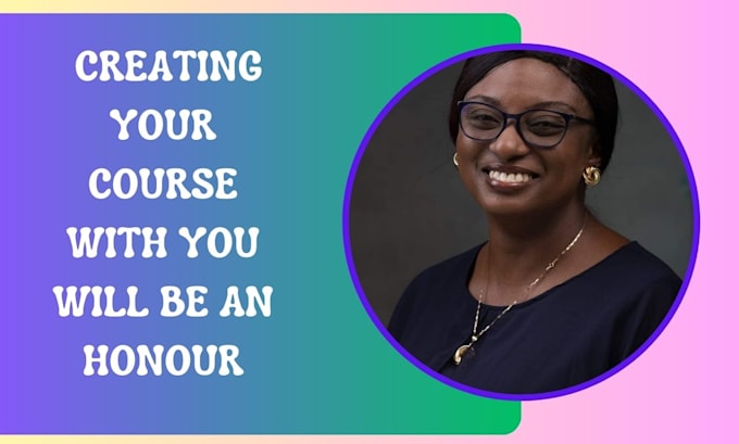 develop online course outline and course content