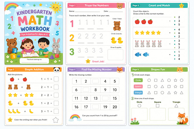 create custom printable math worksheets for kids