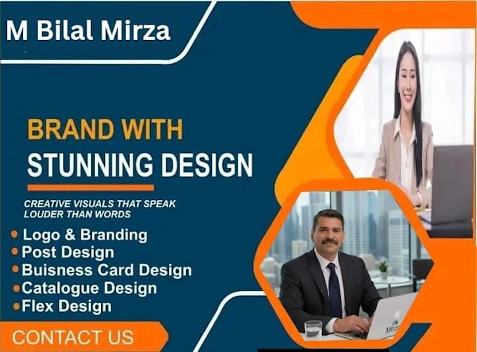 create the smart logo and business flayers
