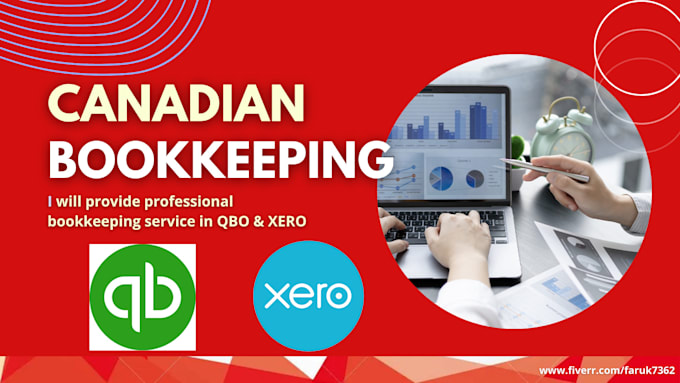 do bookkeeping for canadian company in quickbooks and xero