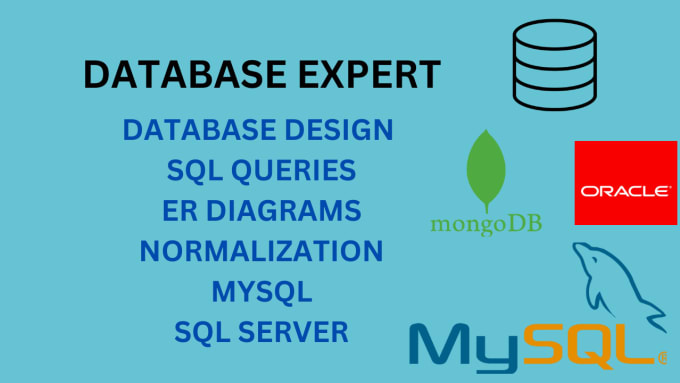 Design sql database, er diagrams, queries and be your sql developer by