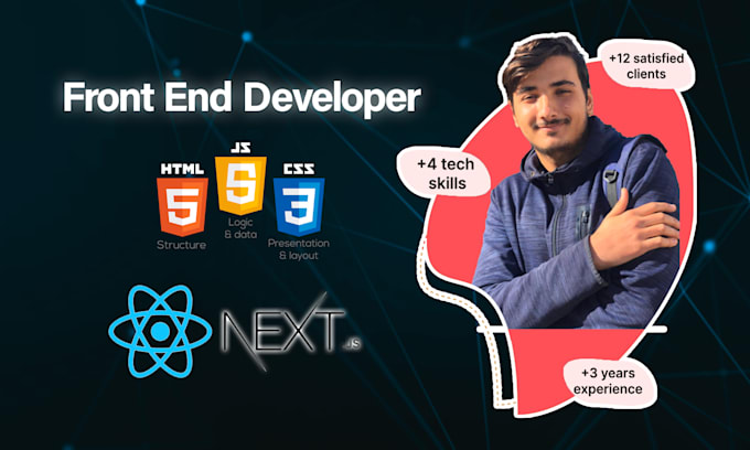 Create a portfolio website using next js by Darioff | Fiverr