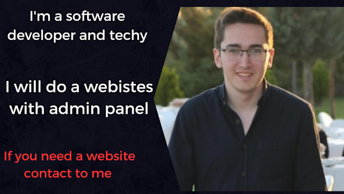 do a website for your businees with admin panel