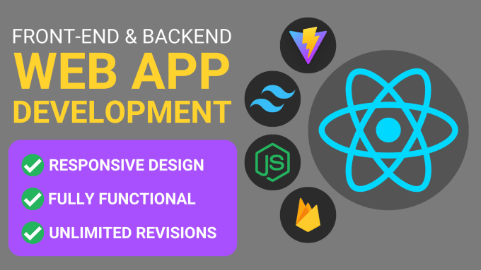 Create a web app with frontend, backend, and database by Lukea25 | Fiverr