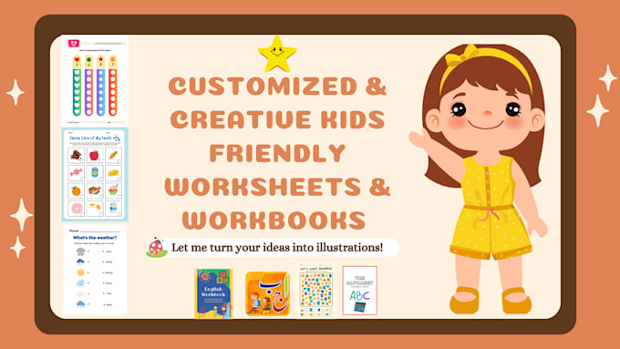 Design customized worksheets and activity books for kids by ...