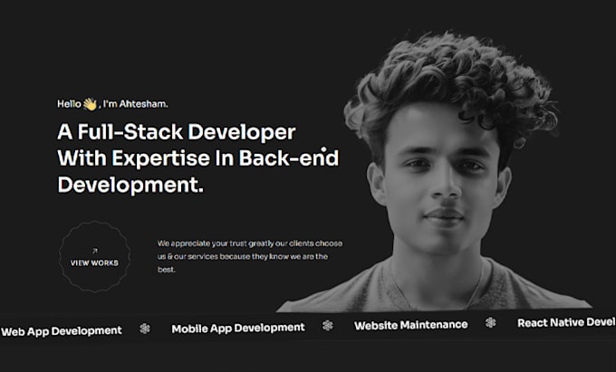 develop custom crm cms erp react js PHP laravel website and react native apps
