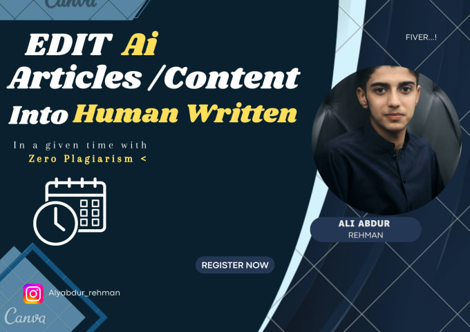 Edit Rewrite And Humanize Ai Chatgpt Articles Blogs By Aliabdurrehman Edit Rewrite And Humanize Ai Chatgpt Articles Blogs By Aliabdurrehman