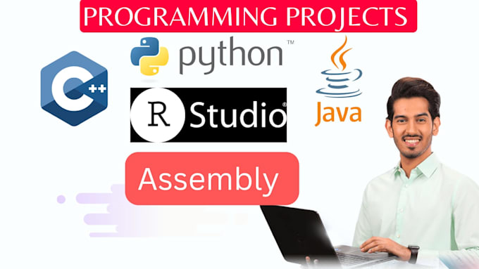 Do your urgent programming projects r, c, cpp, csharp, assembly, java ...