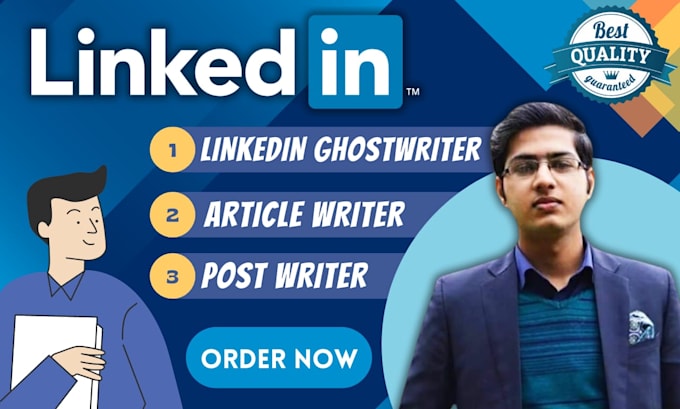 do linkedin ghostwriting for you