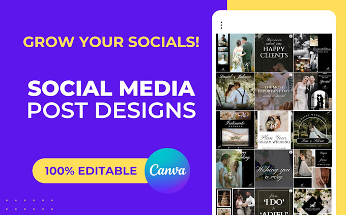 design canva templates for social media posts, and carousels