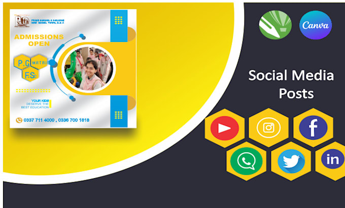 Design Social Media Post Using Coreldraw And Canva Templets By Design Social Media Post Using Coreldraw And Canva Templets By
