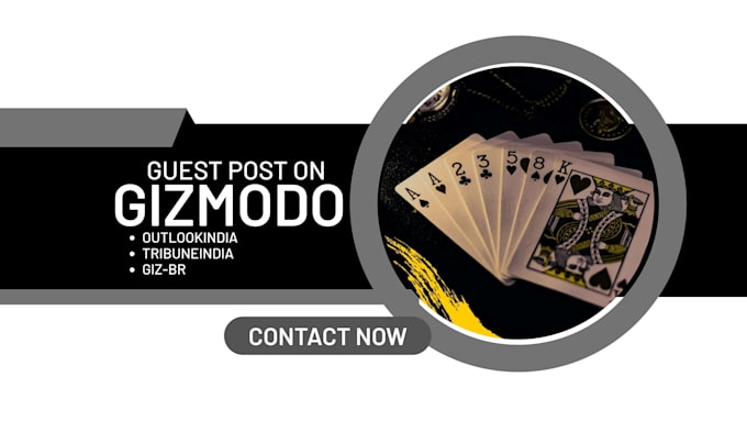 publish your article on outlookindia, gizmodo