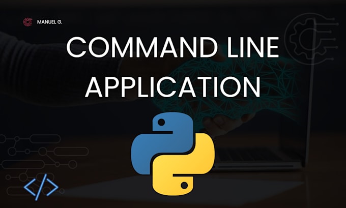 Code a command line application in python by Manuel_gg | Fiverr