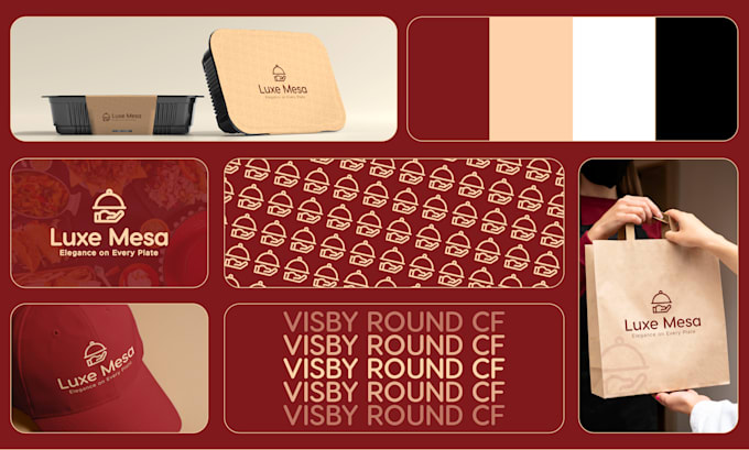 design brand identity and modern unique brand style guide