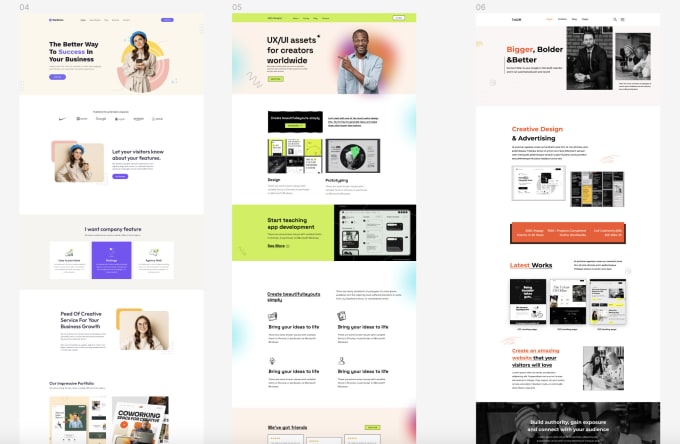 Do website design html css front end by Ashvinay | Fiverr