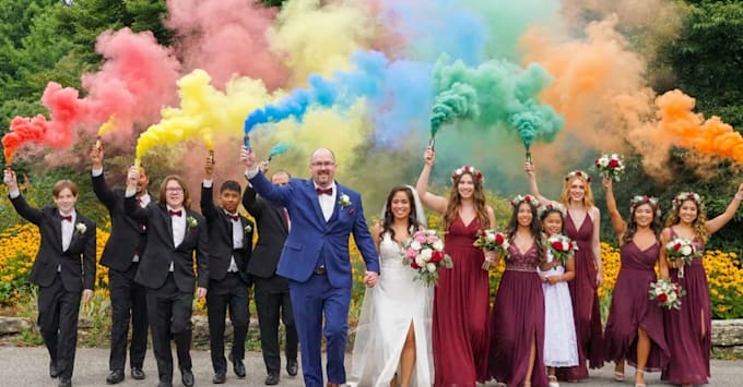 cinematic wedding video editing and trailers