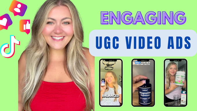 create ugc videos for your tiktok, instagram, facebook ads