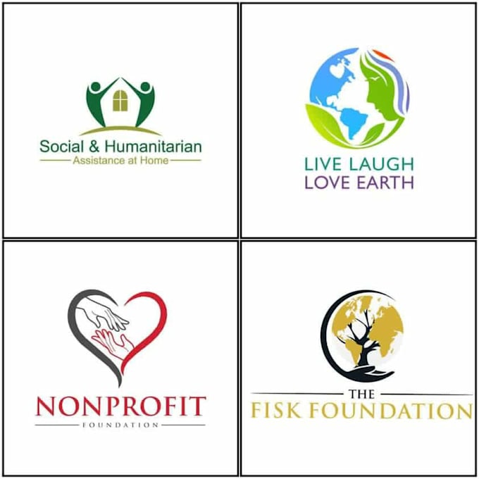 Design charity and non profit logo by Aleena_jamshaid | Fiverr