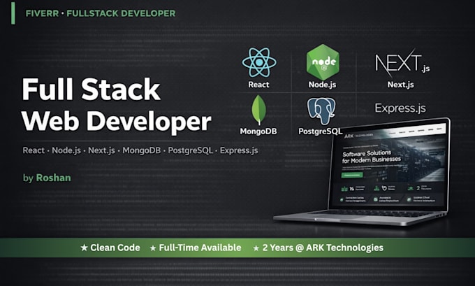 build a custom fullstack web app using react and nodejs