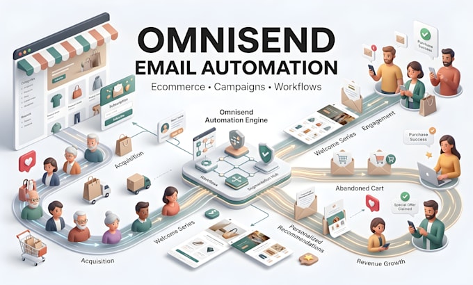 setup omnisend email marketing and automation for ecommerce