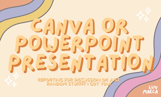 create or edit powerpoint or canva presentation