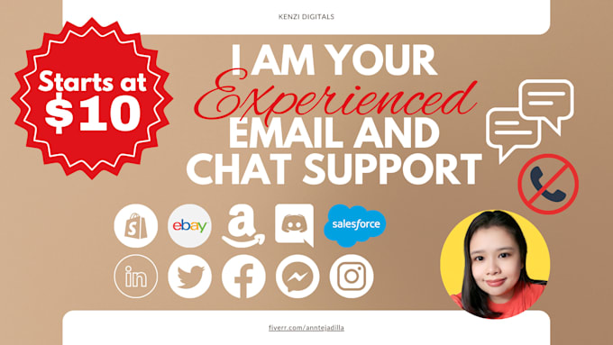 provide part time customer service via email and chat support only