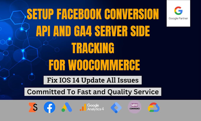 setup fb conversion API and ga4 server side tracking for woocommerce