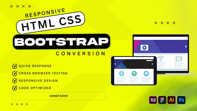 Build your responsive website with html, css and bootstrap by Umair ...
