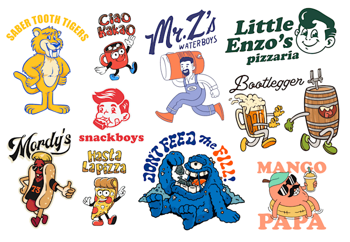 create costumized character cartoon illustration
