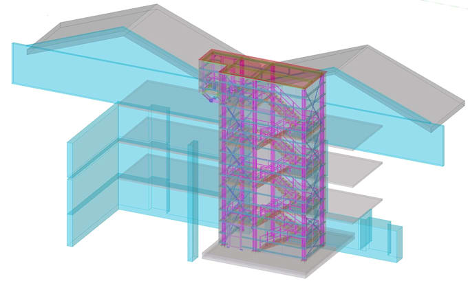 do structural detailing fabrication package using tekla structure at pro level
