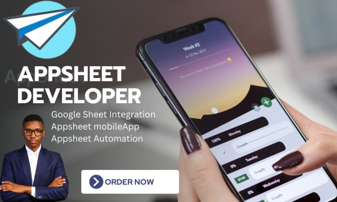 Create appsheet mobile applications using google sheets by A i digitalz