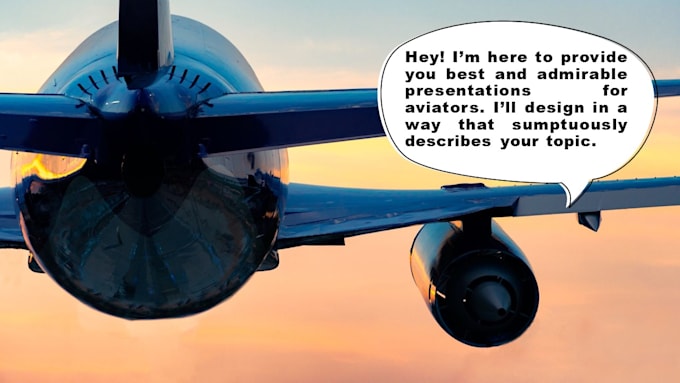 design engaging presentations for aviation industry