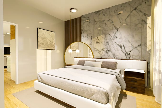 render 3d interior design for house, restaurant, and commercial spaces