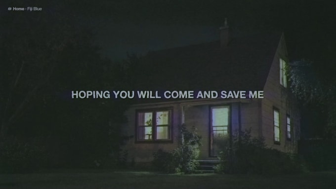 do aesthetic vhs lyric video