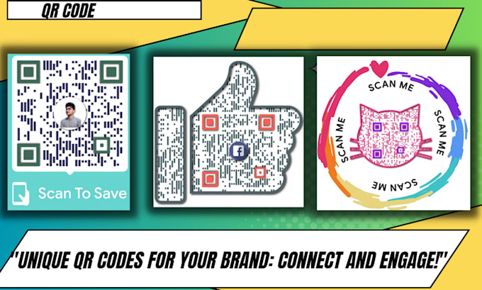 Design professional qr codes for your business by Jawadbaloch270 | Fiverr