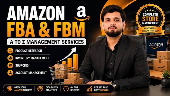 provide amazon seller central virtual assistant services