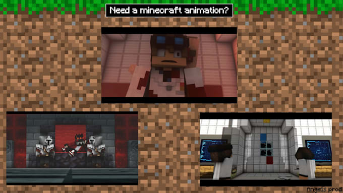 make long minecraft animation video clip for you
