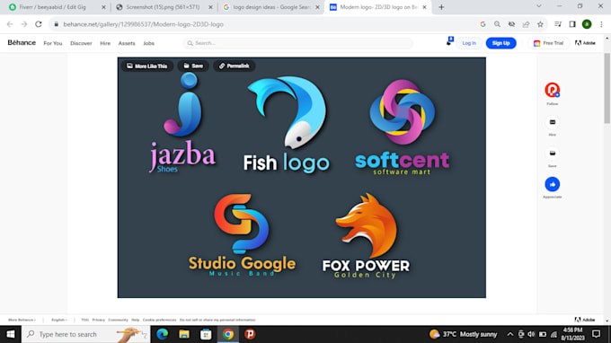 Design a beautiful logo for your business by Beeyaabid | Fiverr